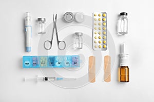 Composition with medical objects