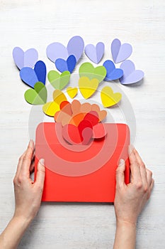 Composition for Pride and LGBTQ community concept