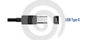 USB Type B Composition