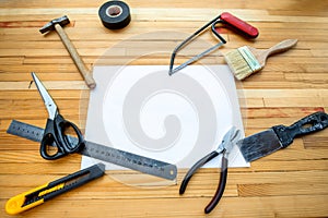 Composition with reapair instruments