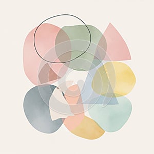 Composition is set against a plain light background enhancing the