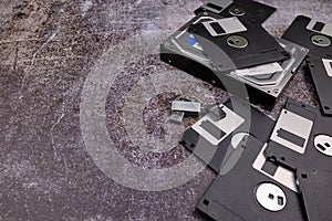 Composition of various computer components