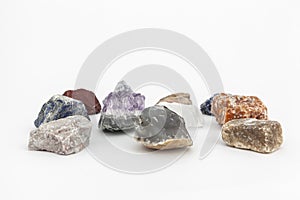 Composition of various crystals