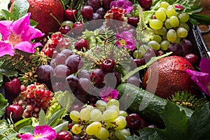 Composition from vegetables and fruit