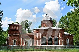 Compositionally, the building of St. Nicholas Church consists of a Church with an apse, a refectory and a bell tower, complicated