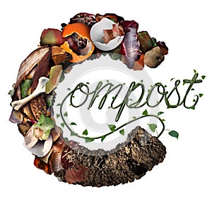 Compost Composting Concept