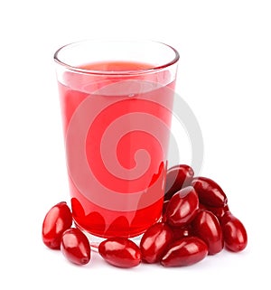 Compote from a cornel berry