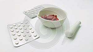 Compounding capsules and tablets