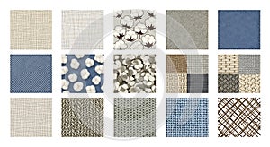 Diverse Textures and Patterns Collection for Backgrounds and Design