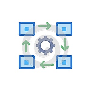 Comprehensive Iterative Development Icon for Agile Projects photo