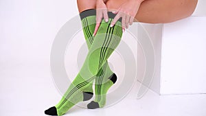 Compression Hosiery. Medical Compression stockings and tights for varicose veins and venouse therapy. Socks for man and
