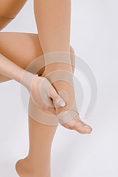 Compression Hosiery. Medical Compression stockings and tights for varicose veins and venouse therapy. Socks for man and