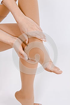 Compression Hosiery. Medical Compression stockings and tights for varicose veins and venouse therapy. Socks for man and