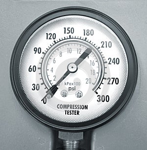 Compression testing tool