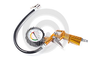 Compressor pressure gauge