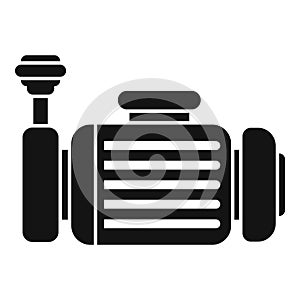 Compressor tool icon simple vector. Air machine