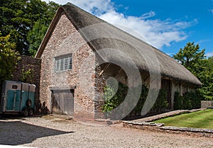 Compton Castle Thatached Barn