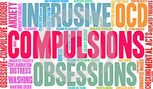 Compulsions Word Cloud