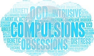 Compulsions Word Cloud