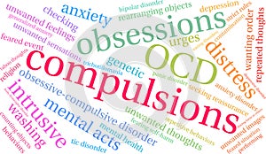 Compulsions Word Cloud
