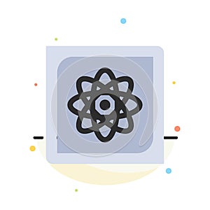 Computation, Computer, Computing, Data, Future Abstract Flat Color Icon Template