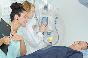 Computed tomography or mri scanner test analysis