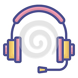 Computer accessory Isolated Vector Icon fully editable