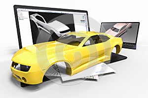 Computer aided design in automotive design
