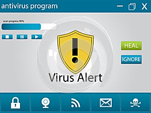 Computer antivirus program