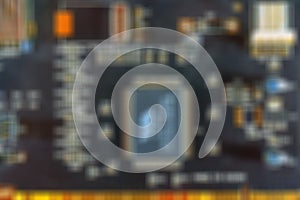 Computer background soft focus.