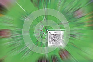 Computer background soft focus.