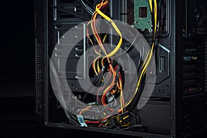 Computer: Bad cable management