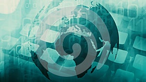 Digital data technology processing big data informations