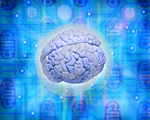 Computadora cerebro 