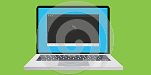 Computer buffering video loading to play