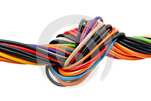 Computer cable with knot