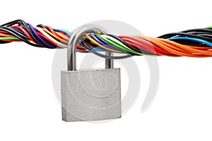 Computer cable and lock