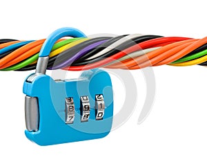 Computer cable and lock