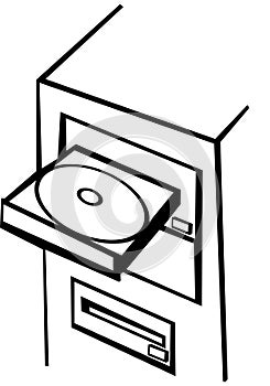 Computer cd-rom