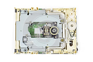 Computer cd-rom drive disassembled 02