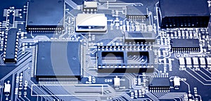 Computer chip photo