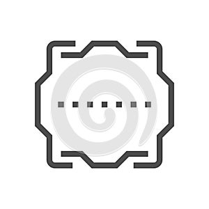 Computer chip cover icon
