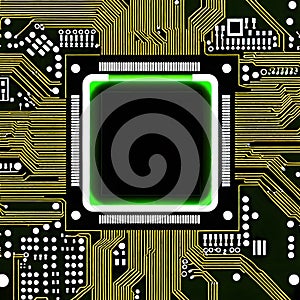 computer chips, AI-generatet