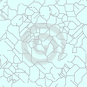 Computer circuit board vector illustration.