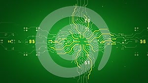 Computer Circuits Green Tracking