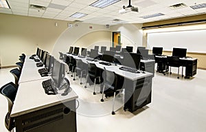 Computer classroom photo