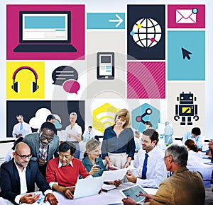 Computer Cloud Computing Storage Media Digital Concept