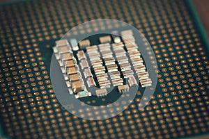 Computer CPU Chip