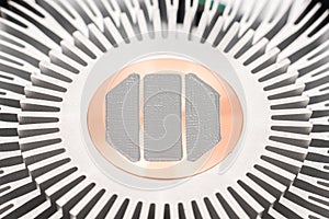 Computer CPU Heatsink And Thermal Paste