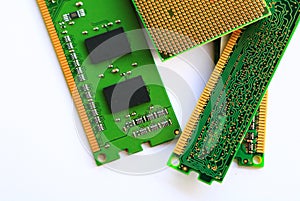 Computer CPU and RAM